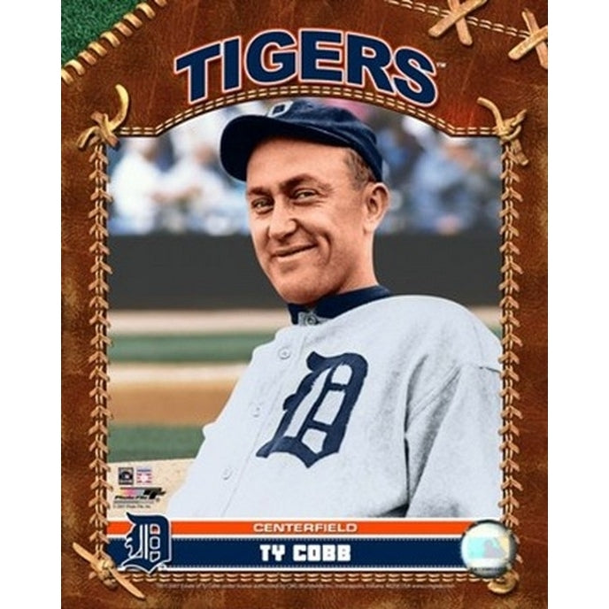 Ty Cobb - 2007 Vintage Studio Plus Sports Photo Image 1