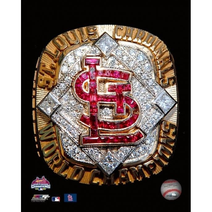 St. Louis Cardinals 2006 World Series Ring Photo Print Image 1