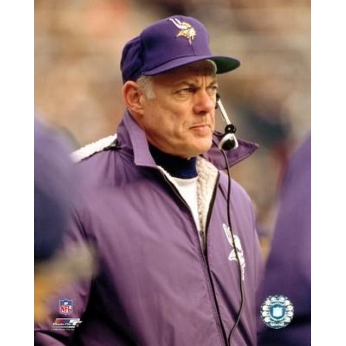 Bud Grant Action Photo Print Image 1