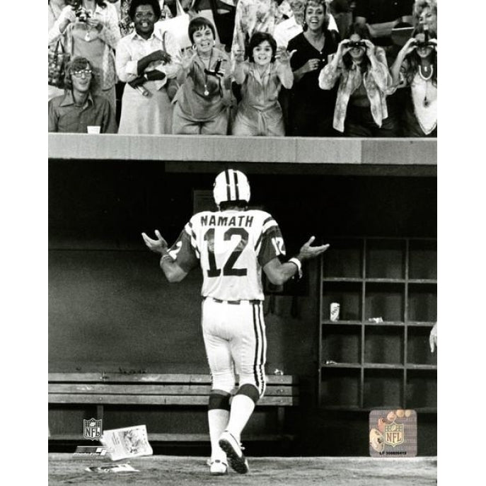 Joe Namath 1975 Action Photo Print Image 1