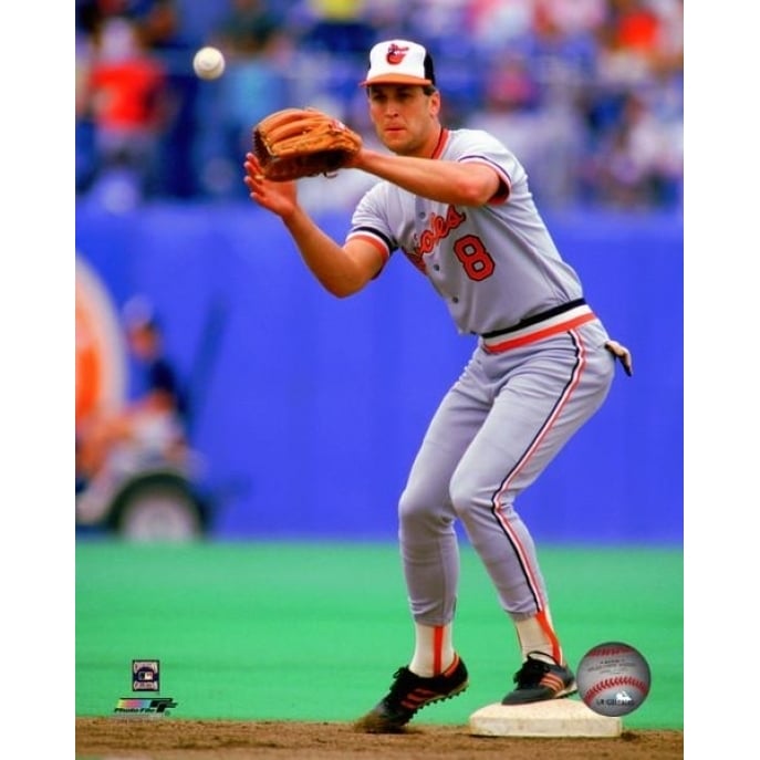 Cal Ripken Jr. 1987 Fielding Action Photo Print Image 1