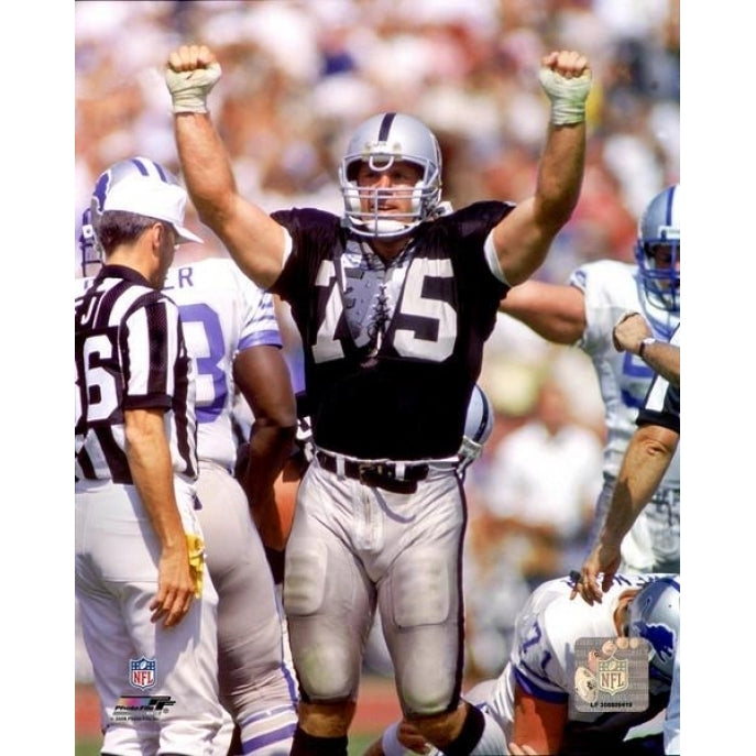 Howie Long Action Photo Print Image 1