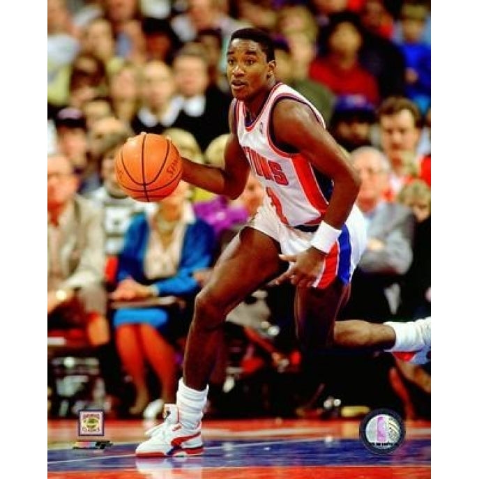 Isiah Thomas 1989-90 Action Photo Print Image 1