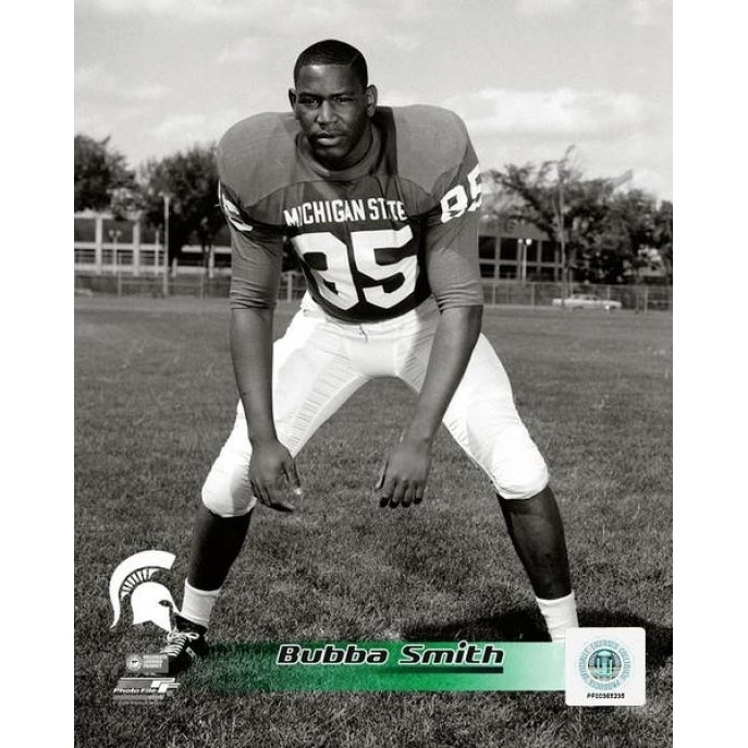 Bubba Smith Michigan State University Spartans 1966 Posed Photo Print Image 1