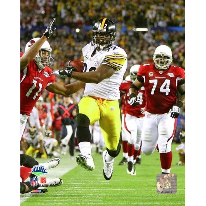 James Harrison Action - Super Bowl XLIII - 22 Photo Print Image 1