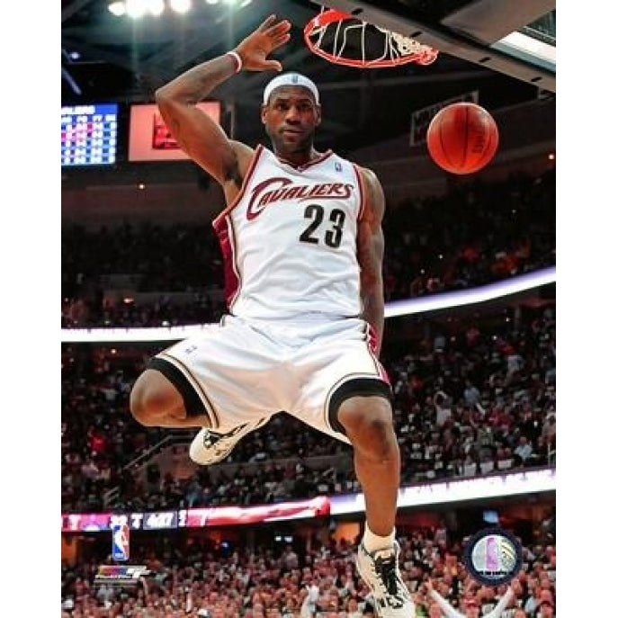 LeBron James 2008-09 Playoff Action Photo Print Image 1