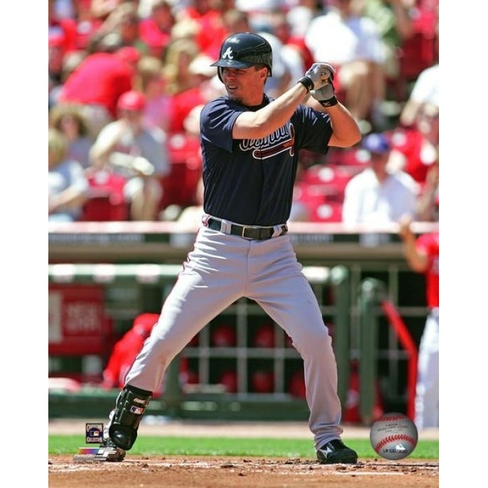 Chipper Jones - 2009 Batting Action Photo Print Image 1