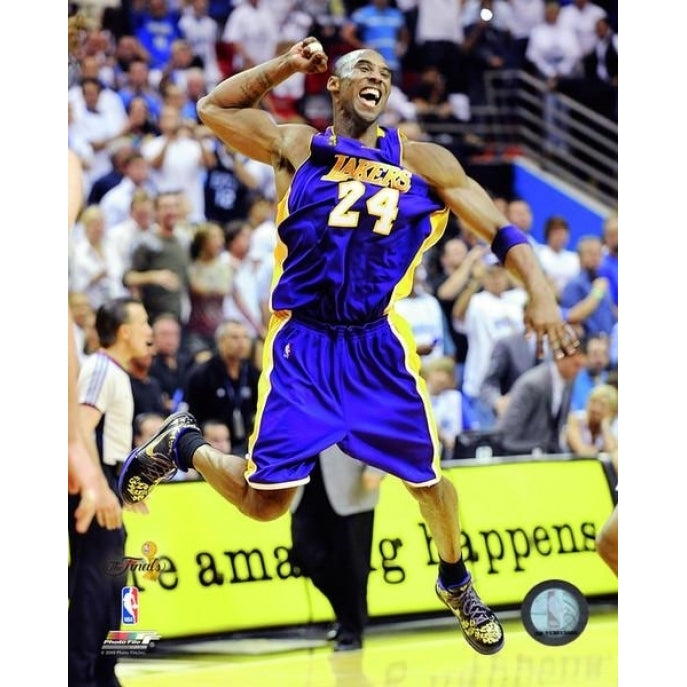 Kobe Bryant Game Five of the 2009 NBA Finals Celebration Photo Print - Item PFSAALL00101 Image 1