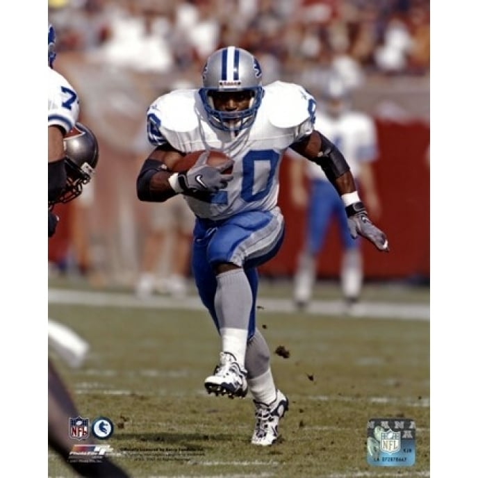 Barry Sanders action Sports Photo Image 1