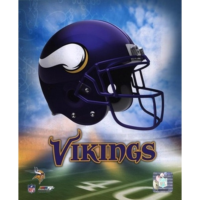 2009 Minnesota Vikings Team Logo Sports Photo Image 1