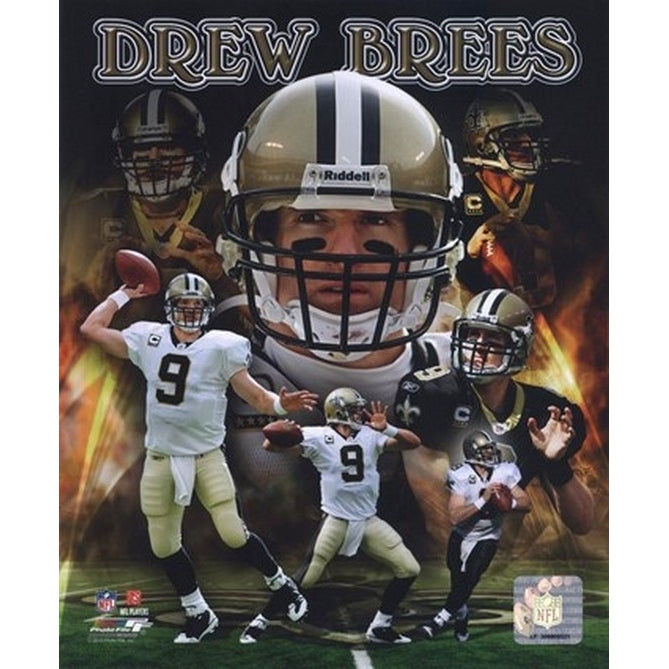 Drew Brees 2010 Portrait Plus Sports Photo Image 1