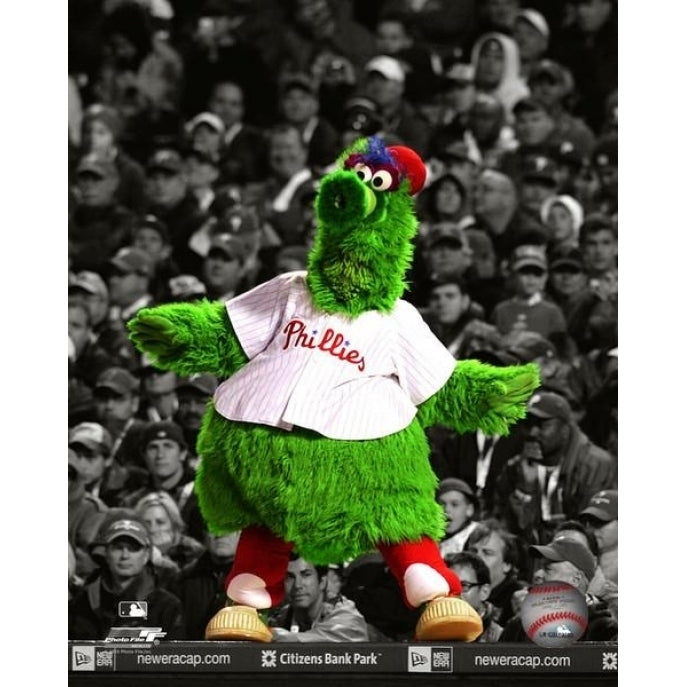 The Phillie Phanatic Mascot of the Philadelphia Phillies Spotlight Photo Print Image 1