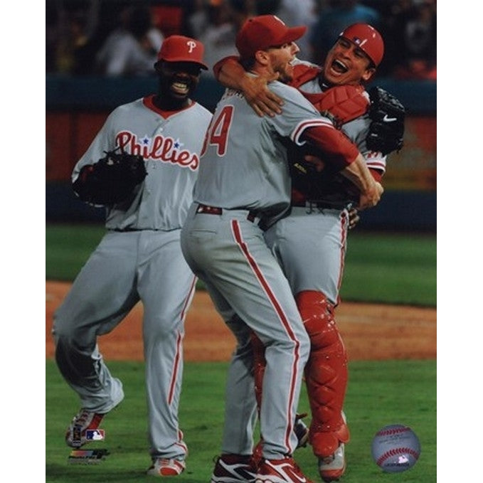 Roy Halladay Perfect Game Celebration Sports Photo Image 1