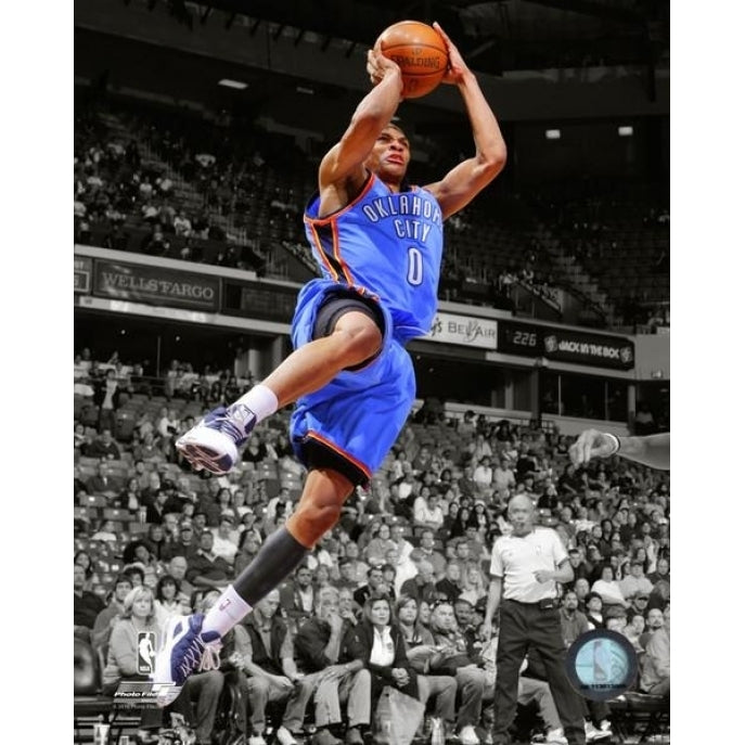 Russell Westbrook 2008-09 Spotlight Action Photo Print Image 1