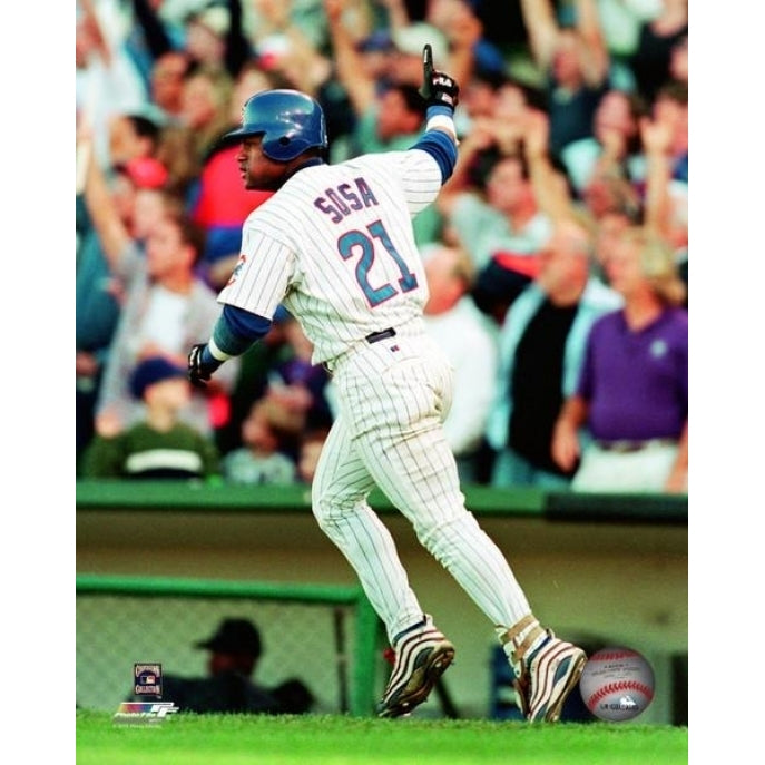 Sammy Sosa 60th Home Run 1999 Action Photo Print Image 1