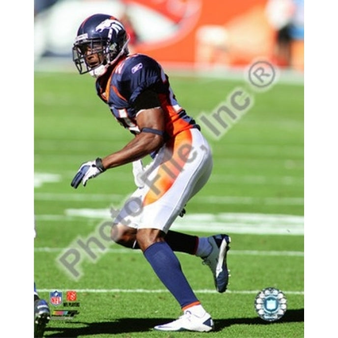 Champ Bailey 2010 Action Photo Print Image 1