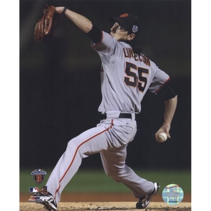 Tim Lincecum Game Five of the 2010 World Series Action Sports Photo Image 1