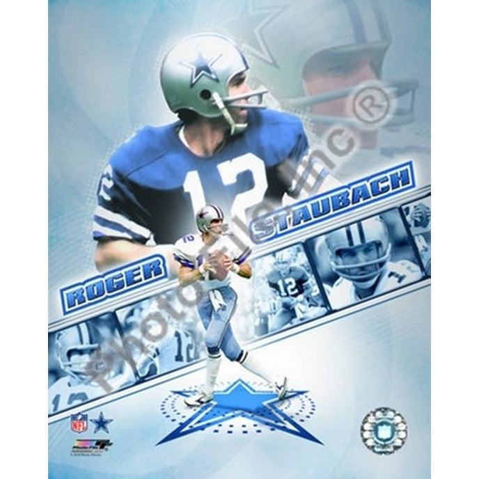 Roger Staubach 2010 Portrait Plus Sports Photo Image 1