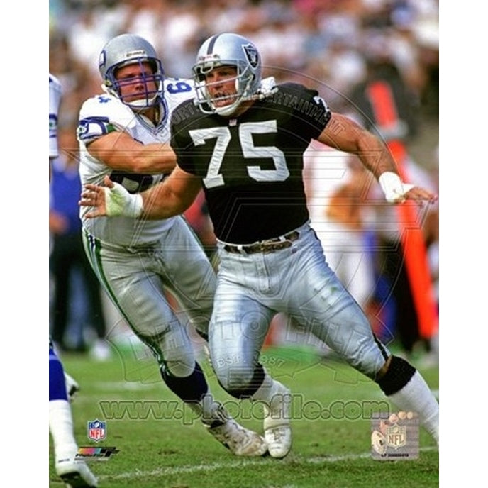 Howie Long 1992 Action Sports Photo Image 1
