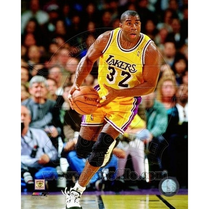 Magic Johnson 1995-96 Action Sports Photo Image 1