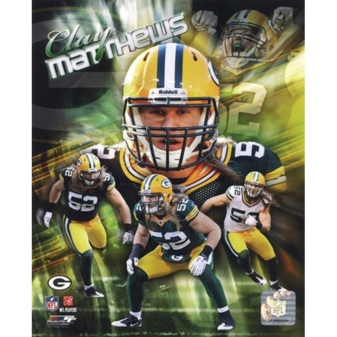 Clay Matthews 2011 Portrait Plus Sports Photo Image 1