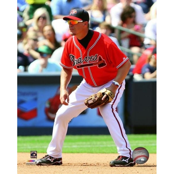 Chipper Jones 2011 Action Photo Print Image 1