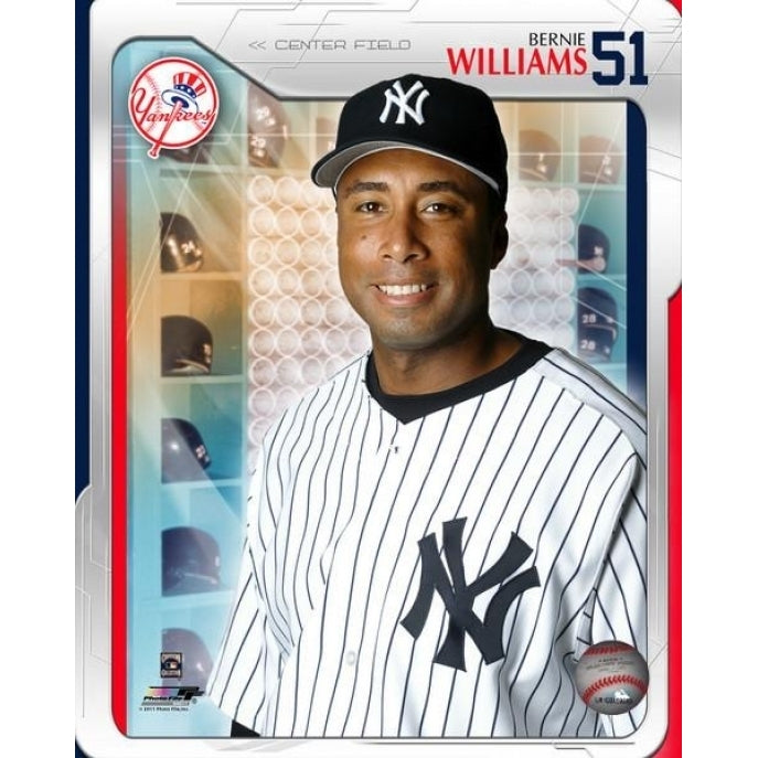 Bernie Williams Photo Print Image 1