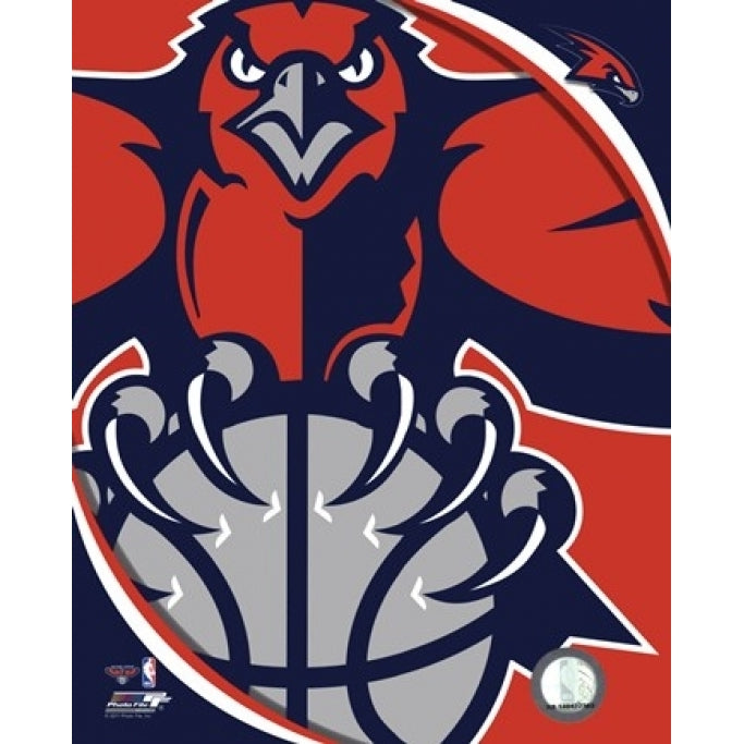 Atlanta Hawks Team Logo Sports Photo Image 1