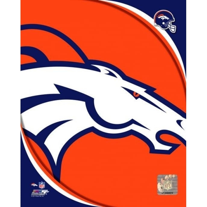 Denver Broncos 2011 Logo Photo Print Image 1