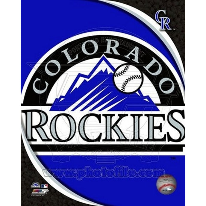 2011 Colorado Rockies Team Logo Sports Photo Image 1
