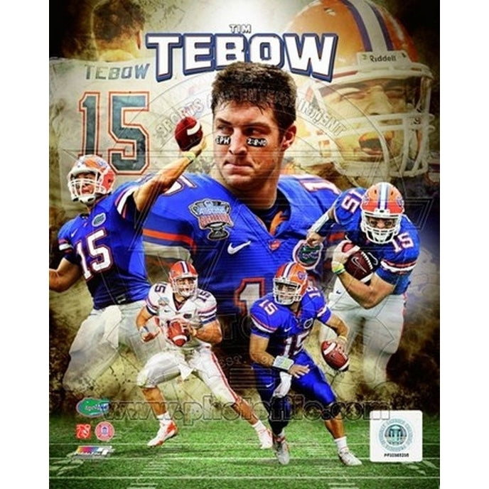 Tim Tebow University of Florida Gators Portrait Plus Sports Photo Image 1