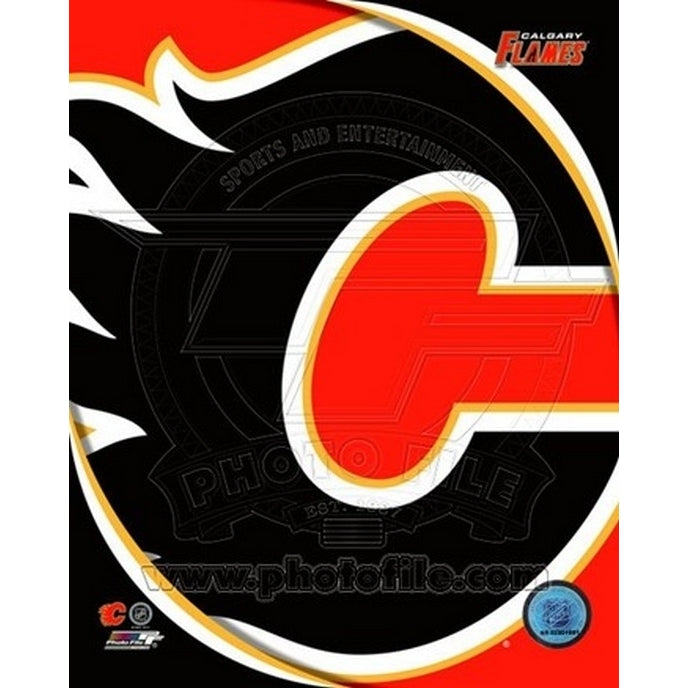 Calgary Flames 2011 Team Logo Sports Photo Image 1