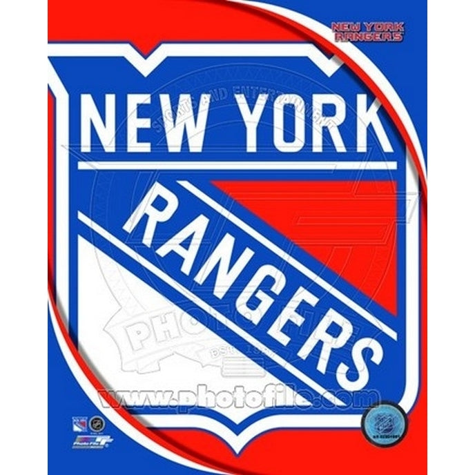 York Rangers 2011 Team Logo Sports Photo Image 1