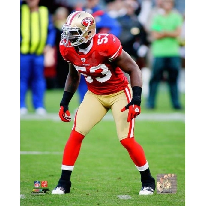 NaVorro Bowman 2010 Action Photo Print Image 1