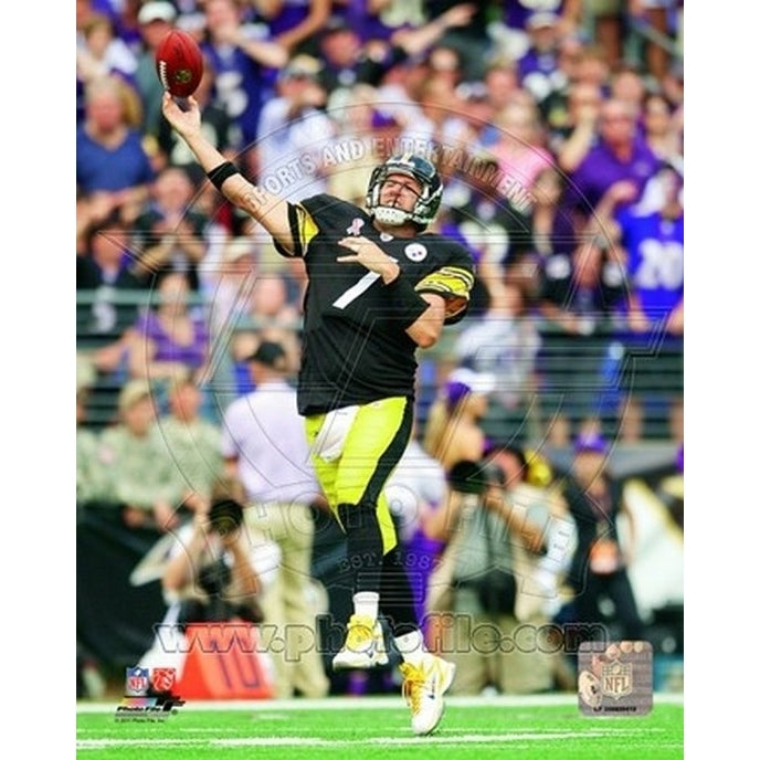 Ben Roethlisberger 2011 Action Sports Photo Image 1