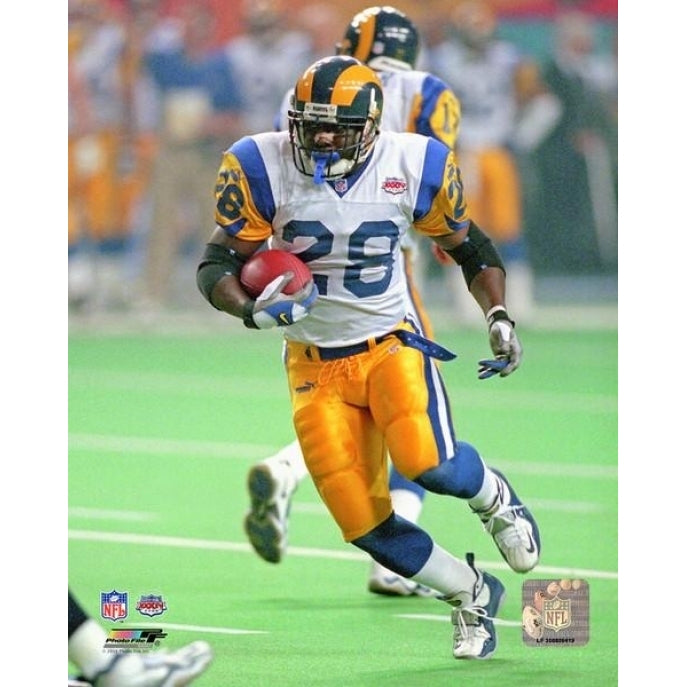 Marshall Faulk Super Bowl XXXIV Action Photo Print Image 1