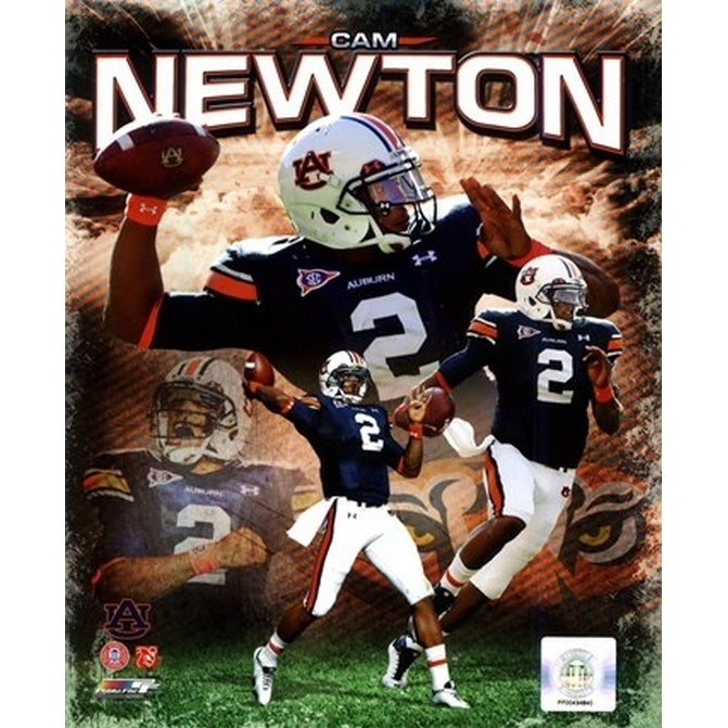 Cam Newton 2011 Auburn University Portrait Plus Sports Photo Image 1