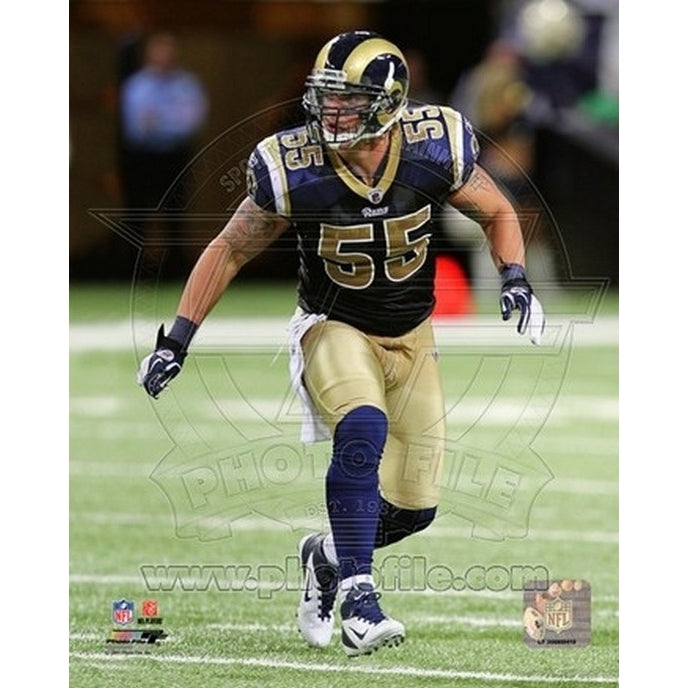 James Laurinaitis 2011 Action Sports Photo Image 1