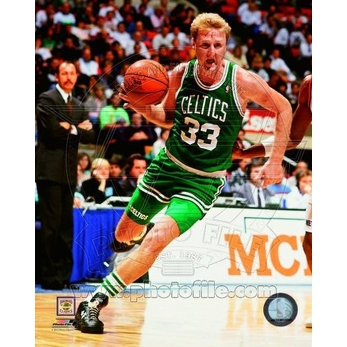 Larry Bird Action Sports Photo Image 1