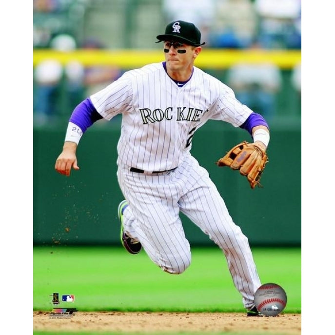 Troy Tulowitzki 2012 Action Photo Print Image 1