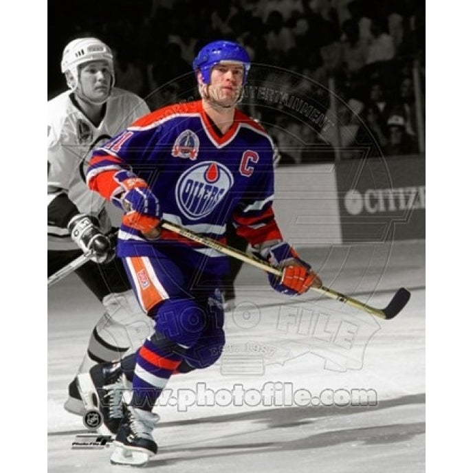 Mark Messier 1990 Stanley Cup Finals Spotlight Action Sports Photo Image 1