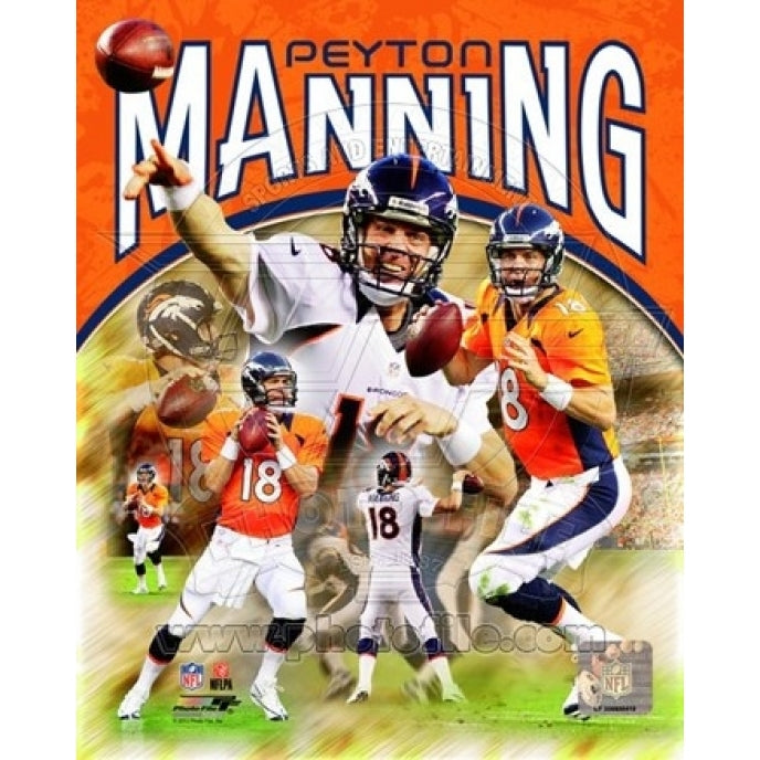 Peyton Manning 2012 Portrait Plus Sports Photo Image 1