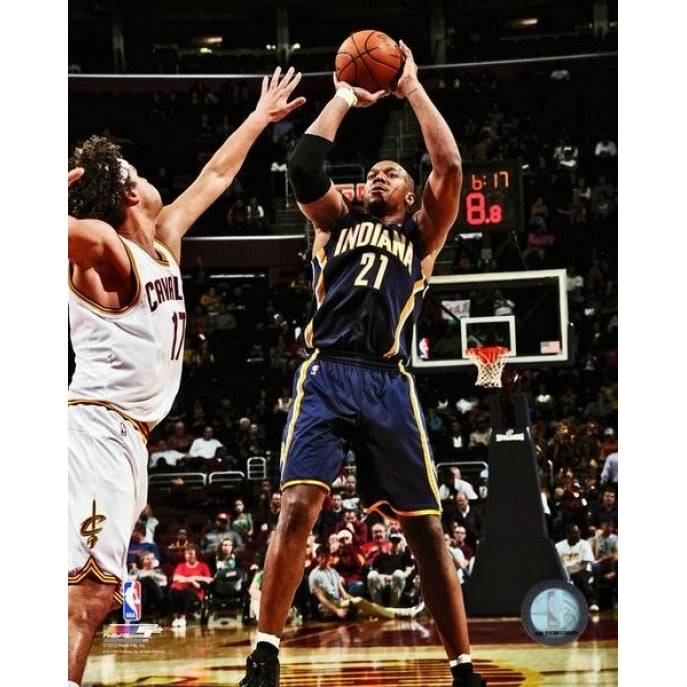 David West 2012-13 Action Photo Print Image 1