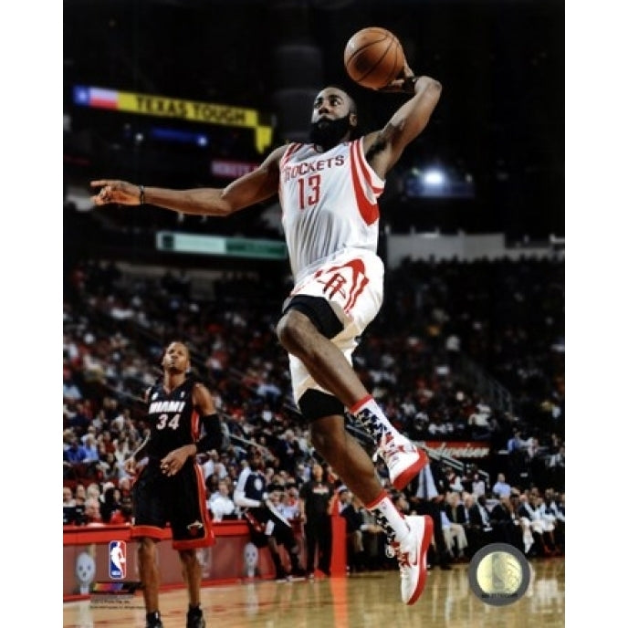 James Harden 2012-13 Action Sports Photo Image 1