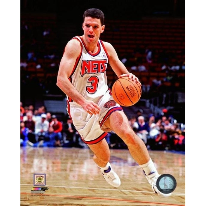 Drazen Petrovic 1991 Action Photo Print Image 1