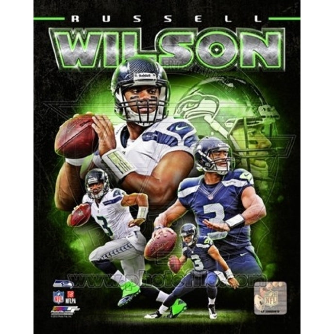 Russell Wilson 2012 Portrait Plus Sports Photo Image 1