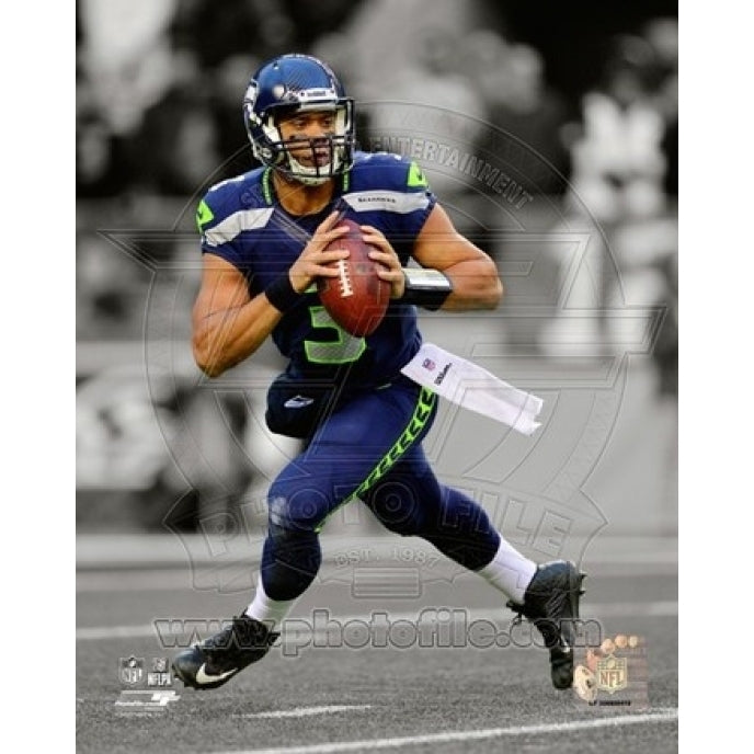 Russell Wilson 2012 Spotlight Action Sports Photo Image 1