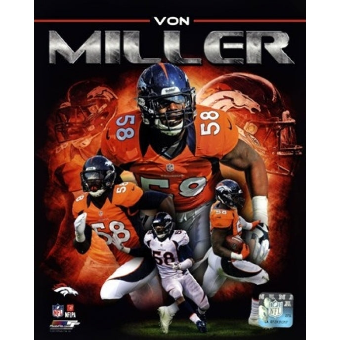 Von Miller 2013 Portrait Plus Sports Photo Image 1