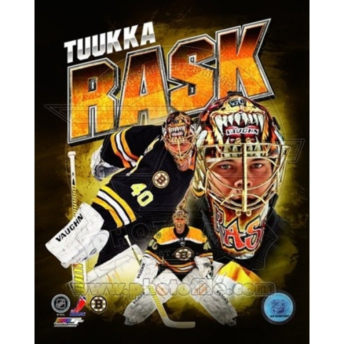 Tuukka Rask 2013 Portrait Plus Sports Photo Image 1