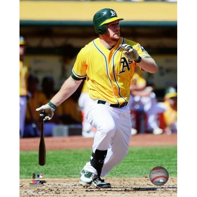 Brandon Moss 2012 Action Photo Print Image 1